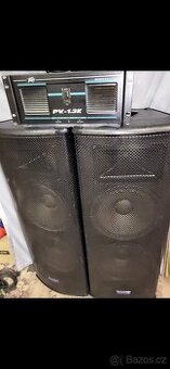 2x Mackie S 225 dual 15 speaker + příslušenství - 1
