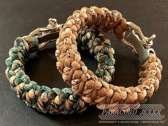 Paracord pánské náramky (army styl)
