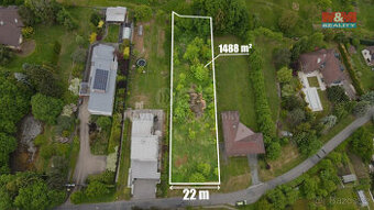 Prodej pozemku k bydlení, 1488 m², Zlín