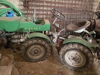 Malotraktor TK 12 v původním stavu