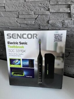 Elektrický sonický zubní kartáček SENCOR SOC 3311BK
