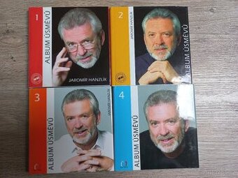 Prodám komplet 4 knih „Album úsměvů“ – Jaromír Hanzlík