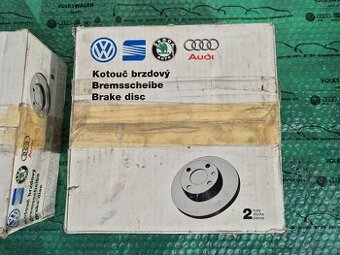 sada předních brzdových kotoučů Škoda Favorit do 1292 s rozt - 1