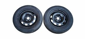 15" 2 plechové disky 5x100 195/65/15 - pošlu