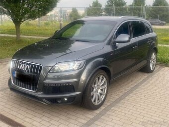 Audi Q7 3,0Tdi  Quattro Rok 2014 najeto pouze 138tis. S-line