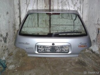 Víko kufru Citroen Saxo - stříbrné, modré, červené