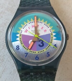 Pěkné hodinky Swatch