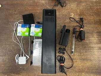 Vnitřní filtrace Juwel + CO2 + Chihiros + UV lampa + skimmer