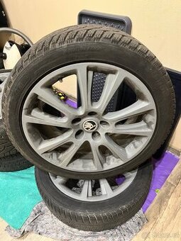 Kola Škoda Octavia VRS 18” + zimní pneumatiky - 1