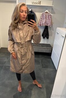 Mohito béžová parka do deště
