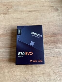 Samsung 870 EVO 500GB SSD SATA III | Nový | Záruka