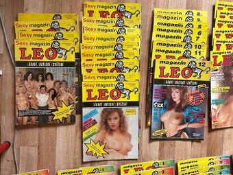 Sbírka 137ks magazínu LEO,Tereza Pergnerová,Kateřina Kornová