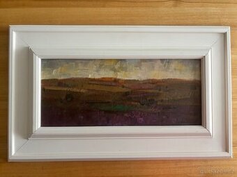 Obraz Jan Sedláček, Podzim, olej 30x50