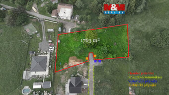 Prodej pozemku k bydlení, 1763 m², Damníkov