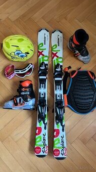 Dětské lyže Elan U-Flex explore pro 100 cm + doplňky