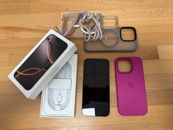 Prodam iPhone 16 Pro 128GB, CZ verze, TOP stav