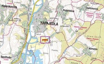 Prodej celého pozemku Pěnné 2144 m² - 1