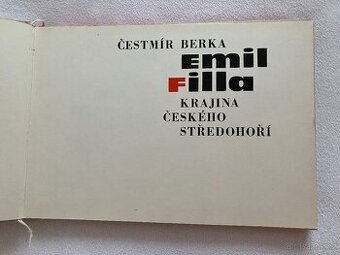 Kniha Emil Filla
