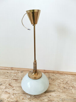 Retro mosazný lustr 60. léta