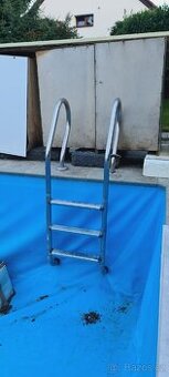 Žebřík bazén 2x