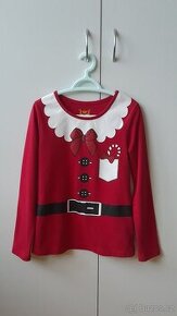 Dívčí vánoční tričko v.122/128