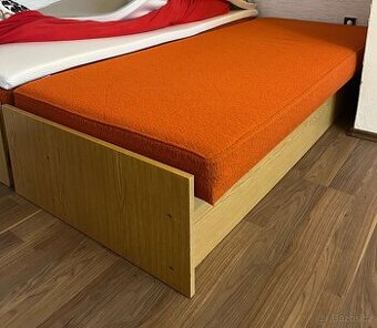 Postel 85x200 s úložným prostorem za odvoz
