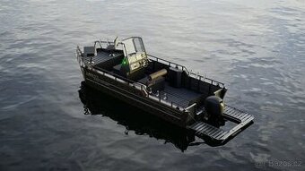 HAMMER 599 Sport, hliníková rybářská loď Open Deck pro rybol