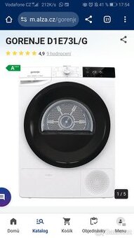 Gorenje sušička A+++