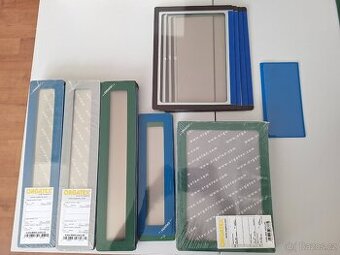 Soubor magnetických okének/značení – ORGATEX – celkem 97 ks