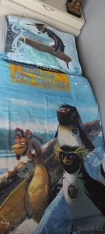 Povlečení Tučňáci na velkou postel