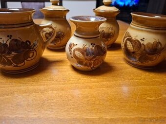 Sada 6 džbanků/6 kořenek