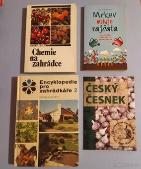 Pro zahrádkáře - zajímavé starší publikace