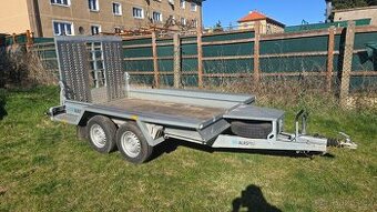 Přívěs na minibagr rv .2021  - stav nového nepoužívaný