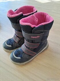 Dívčí zimní boty Superfit, vel. 29