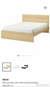 Manželská postel IKEA - MALM 180x200cm