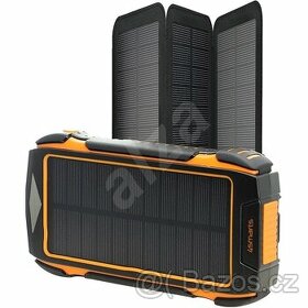 Powerbanka Solar Rugged TitanPack Eco 20,000mAh black