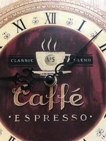 Hodiny Caffé espresso