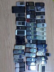 Prodám sbírku telefonů převážně značky NOKIA