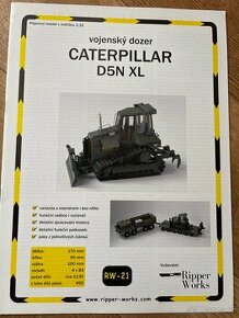 Carerpillar D5N XL, 1:32 Ripper Works