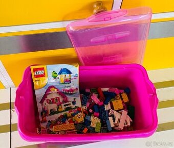 TOP Lego 5560 CREATOR Velký růžový box s kostkami