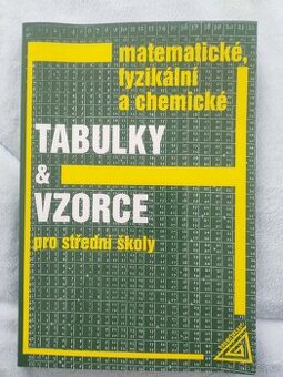 Tabulky a vzorce pro střední školy