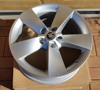 NOVÉ originální ALU kola ŠKODA 5x112 R17 Karoq Yeti Octavia