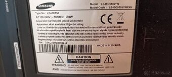 TV Samsung LE40C550J1W
