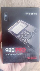 NOVÝ Samsung 980 PRO 1TB NVMe M.2 SSD