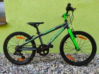 Značkové dětské kolo Author Cosmic 20" (grafit/zelená)