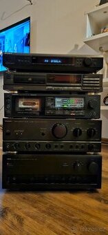 Prodám pozůstalost hifi, technics, yamaha, onkyo, sony.