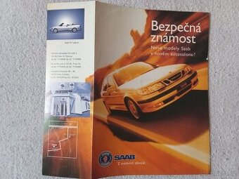 Prospekty BMW,  Mercedes, Saab, Volvo