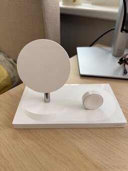 Magnetická bezdrátová nabíječka na telefon a hodinky