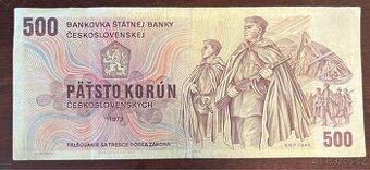 500 Kčs 1973 ČSSR