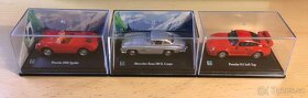 Modely aut 1:72 Cararama Mercedes-Benz, Porsche, BMW, Audi
